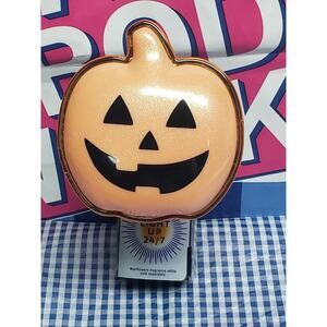 BBW Neon Jack O Lantern Nightlight Wallflower Fragrance Plug In Home Scent Decor